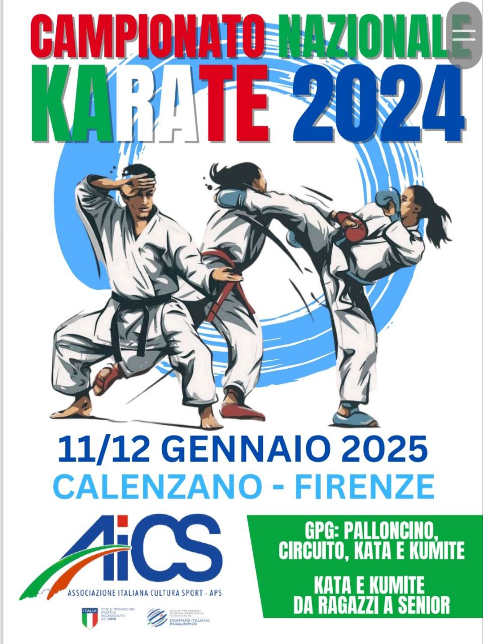 Scopri di più sull'articolo Campionato Nazionale di Karate AICS